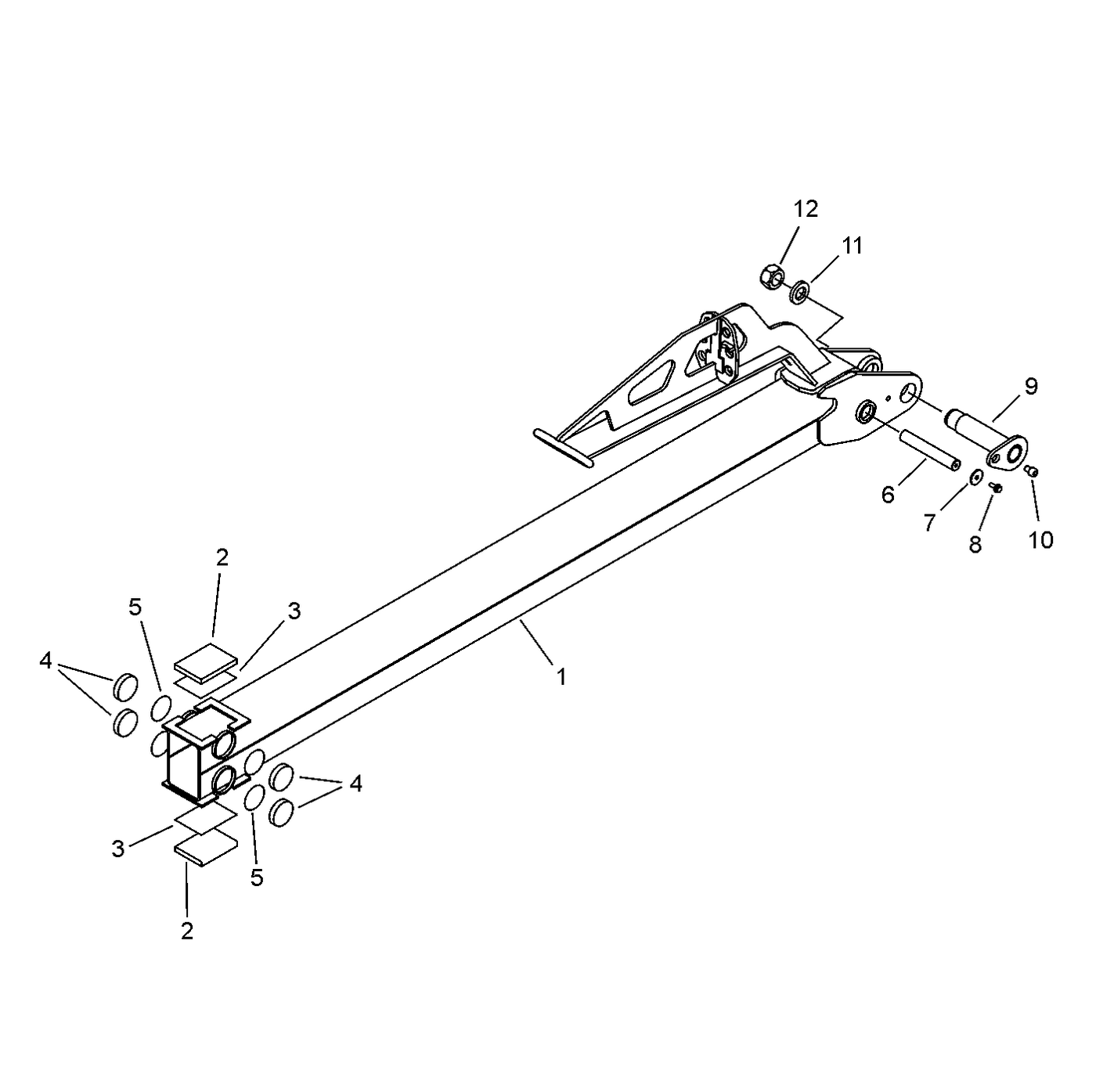 фотография Телескопическая стрела 4636821 от интернет-магазина sp.parts