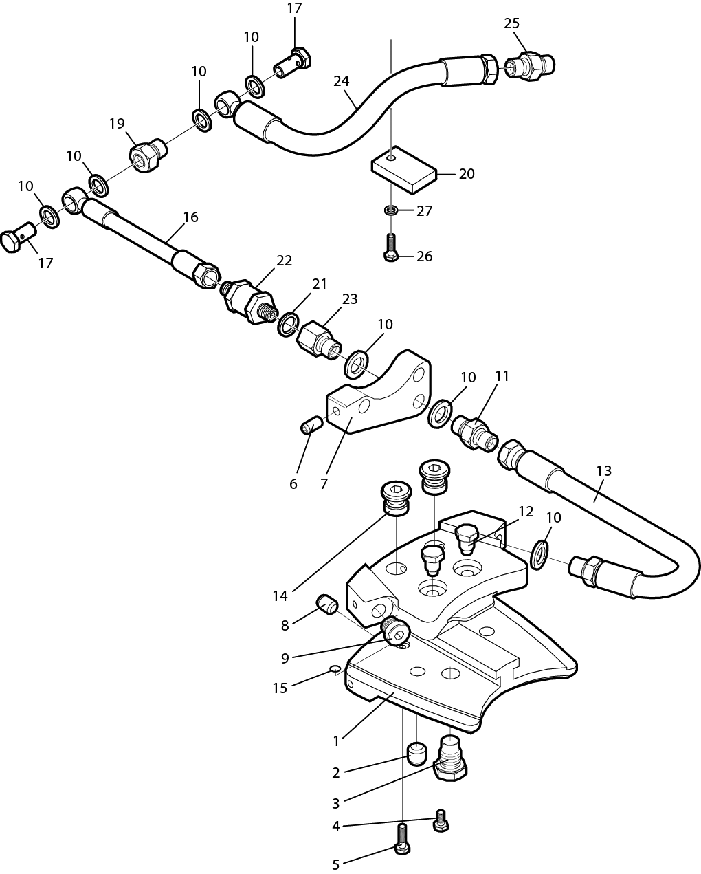 фотография Зажим стержня пилы 5093398 от интернет-магазина sp.parts