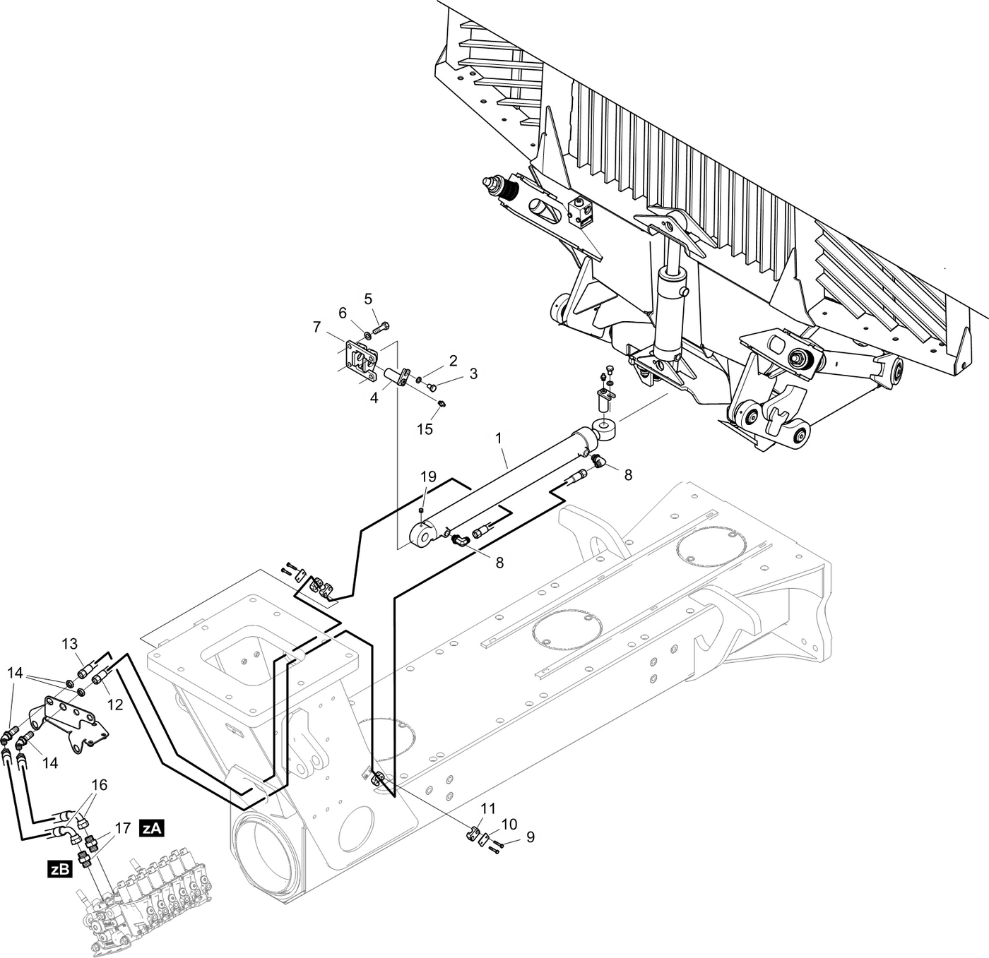 фотография Гидравлический шланг 5226134 от интернет-магазина sp.parts