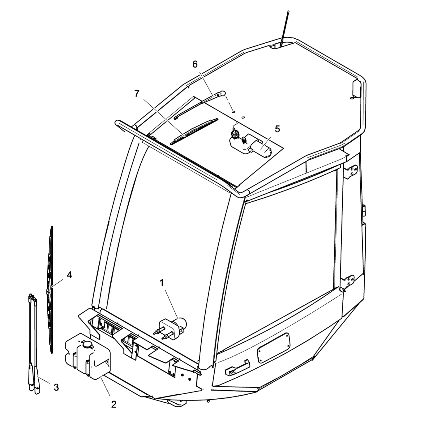 фотография Электродвигатель стеклоочистителя 5091524 от интернет-магазина sp.parts