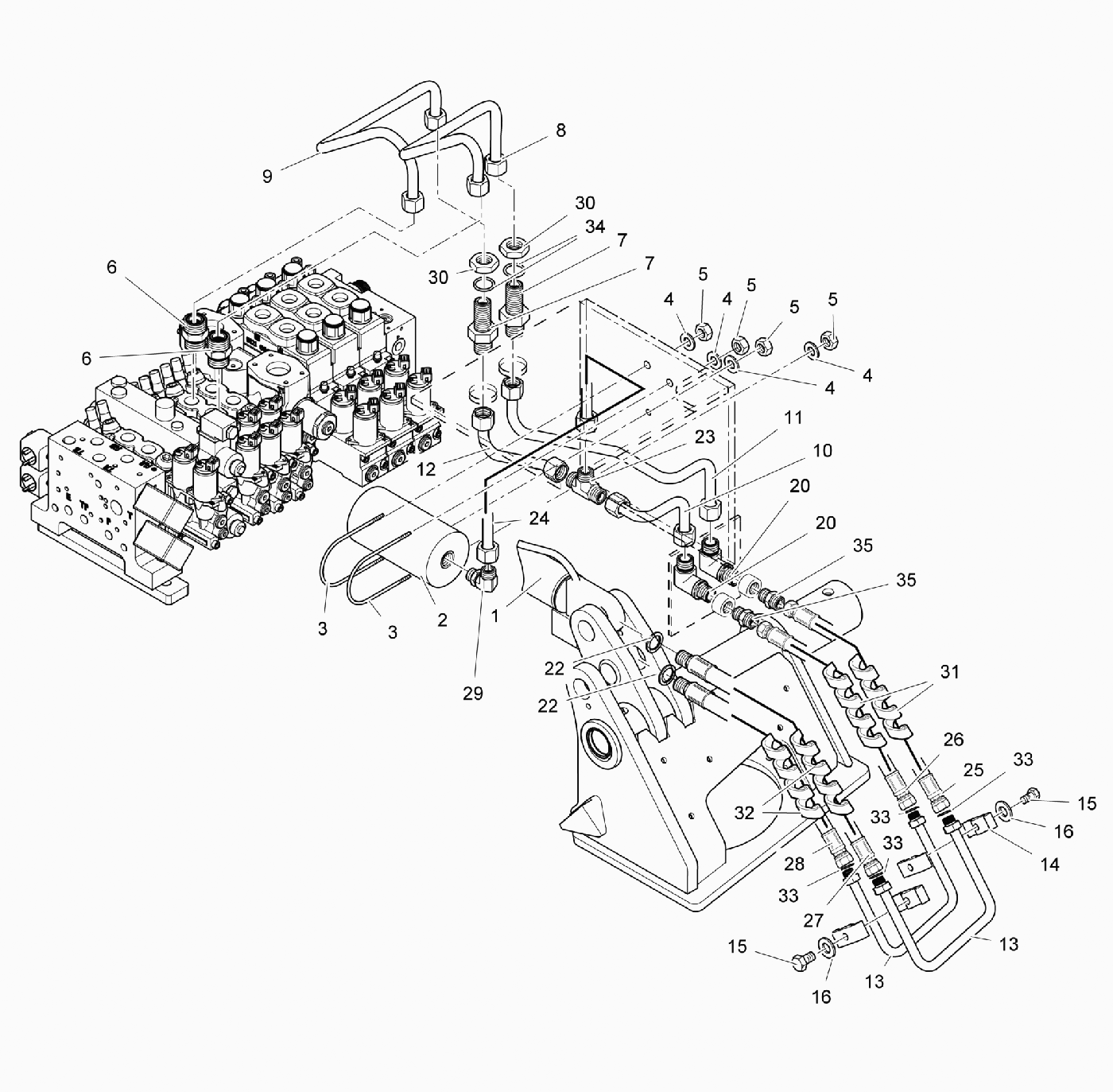 фотография Гидравлическая трубка 5083881 от интернет-магазина sp.parts