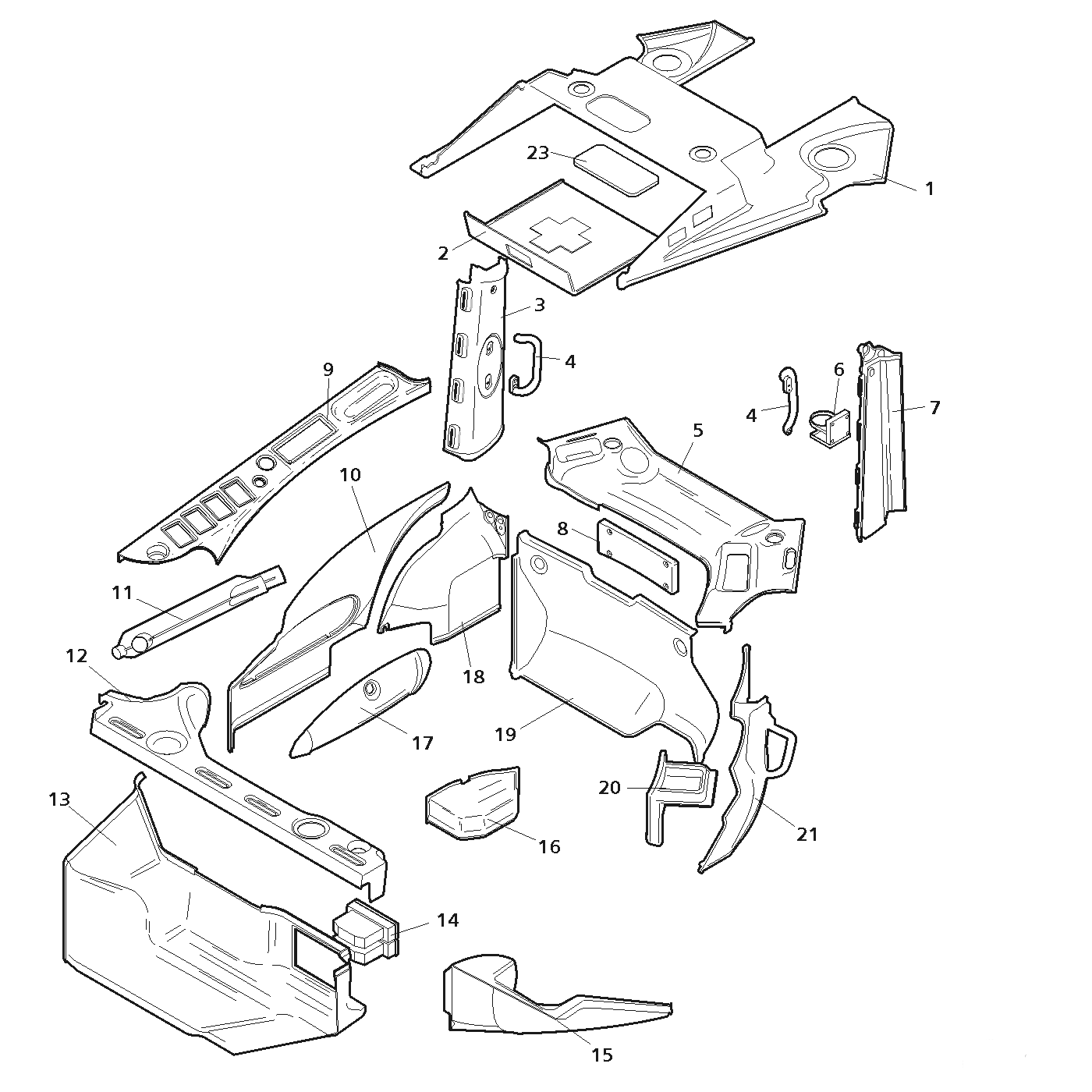 фотография Держатель 5064581 от интернет-магазина sp.parts