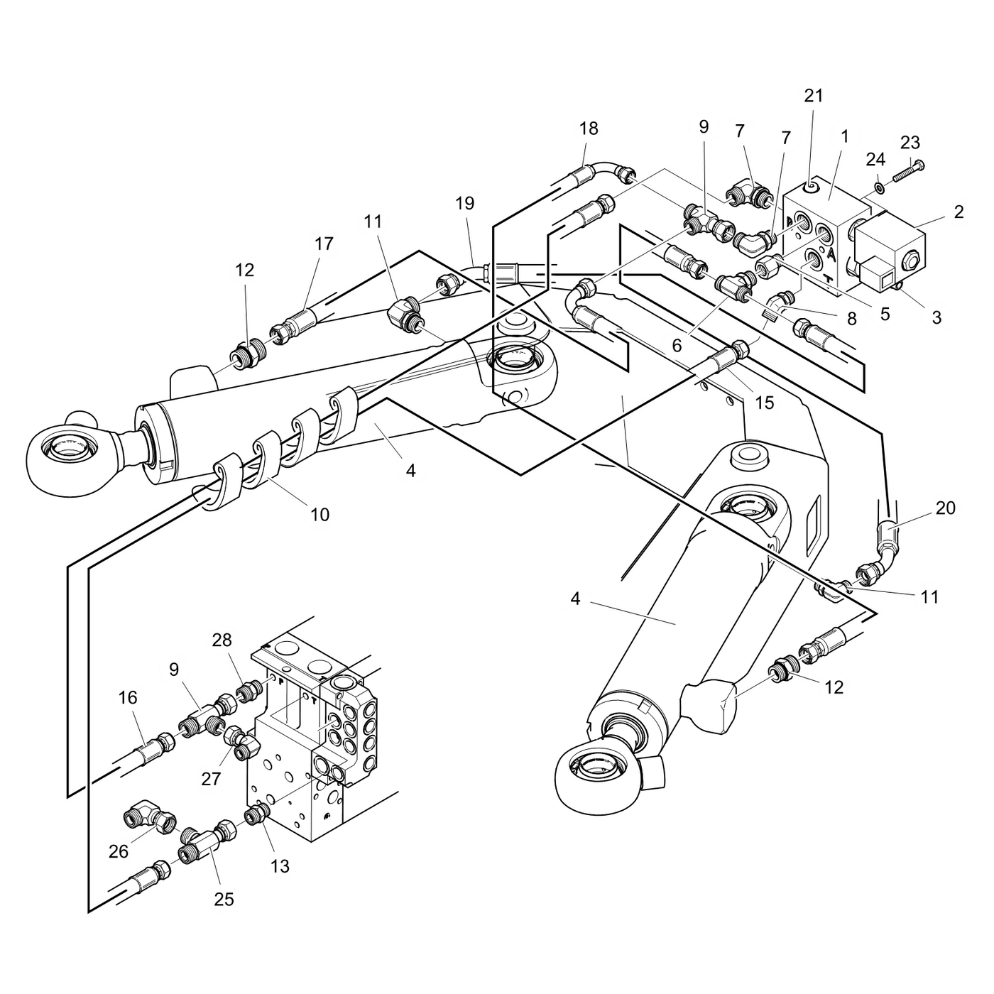 фотография Гидравлический шланг 5090658 от интернет-магазина sp.parts