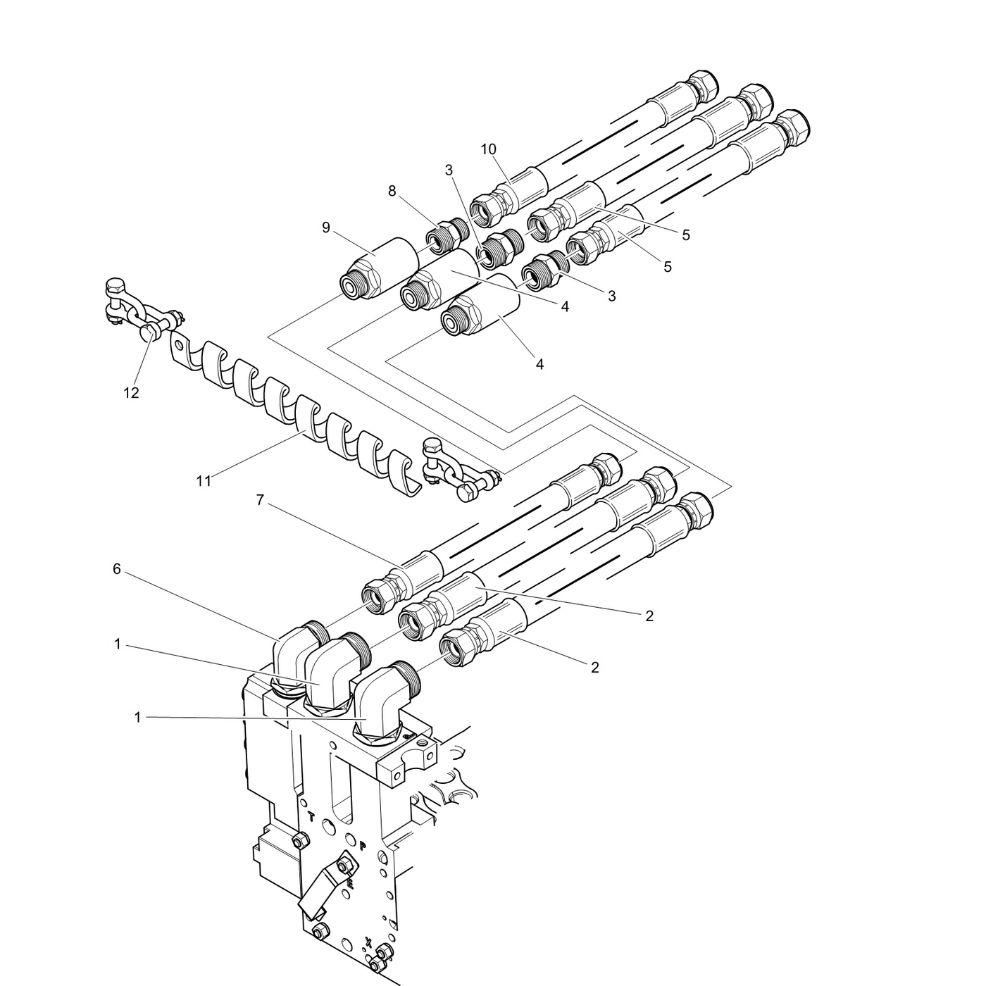 фотография Гидравлический шланг 5233679 от интернет-магазина sp.parts