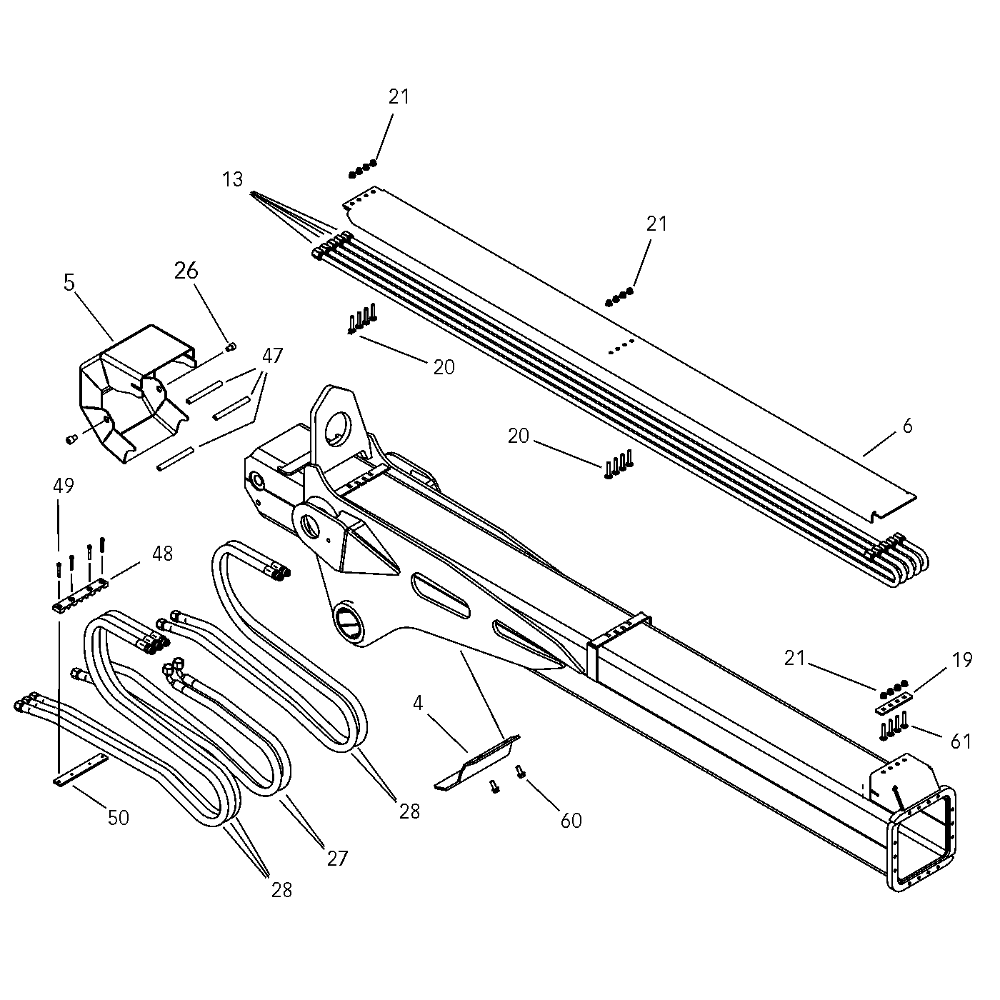 фотография Гидравлический шланг 5077223 от интернет-магазина sp.parts