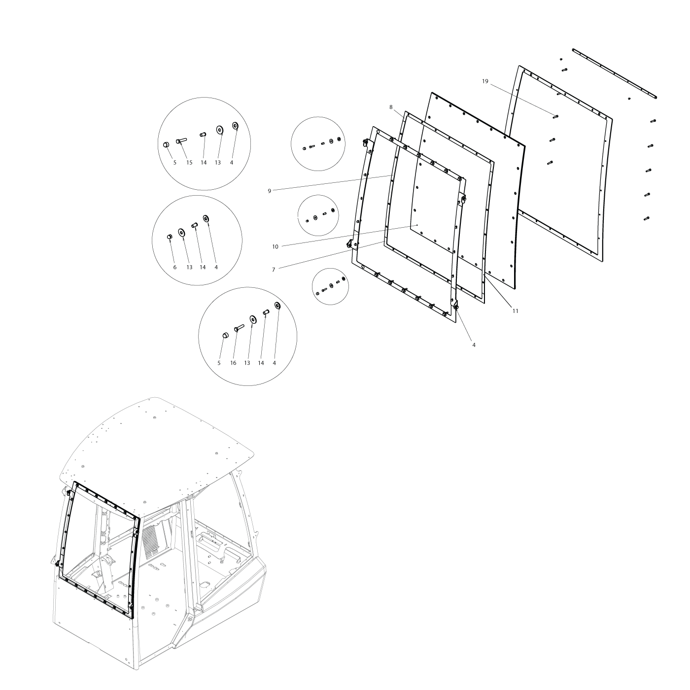 фотография Уплотнение 5284965 от интернет-магазина sp.parts