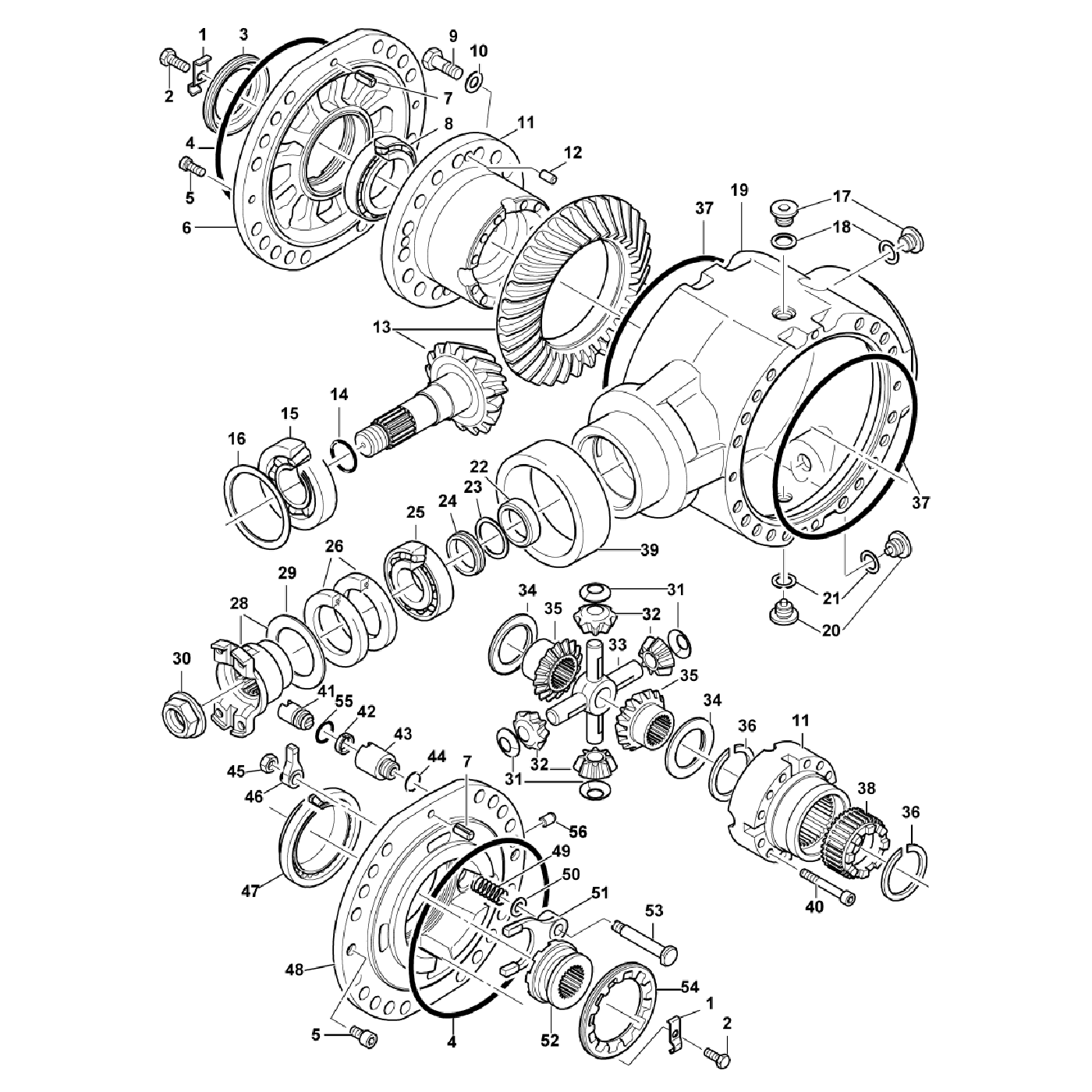 фотография Ведущая и ведомая шестерня 5037809 от интернет-магазина sp.parts