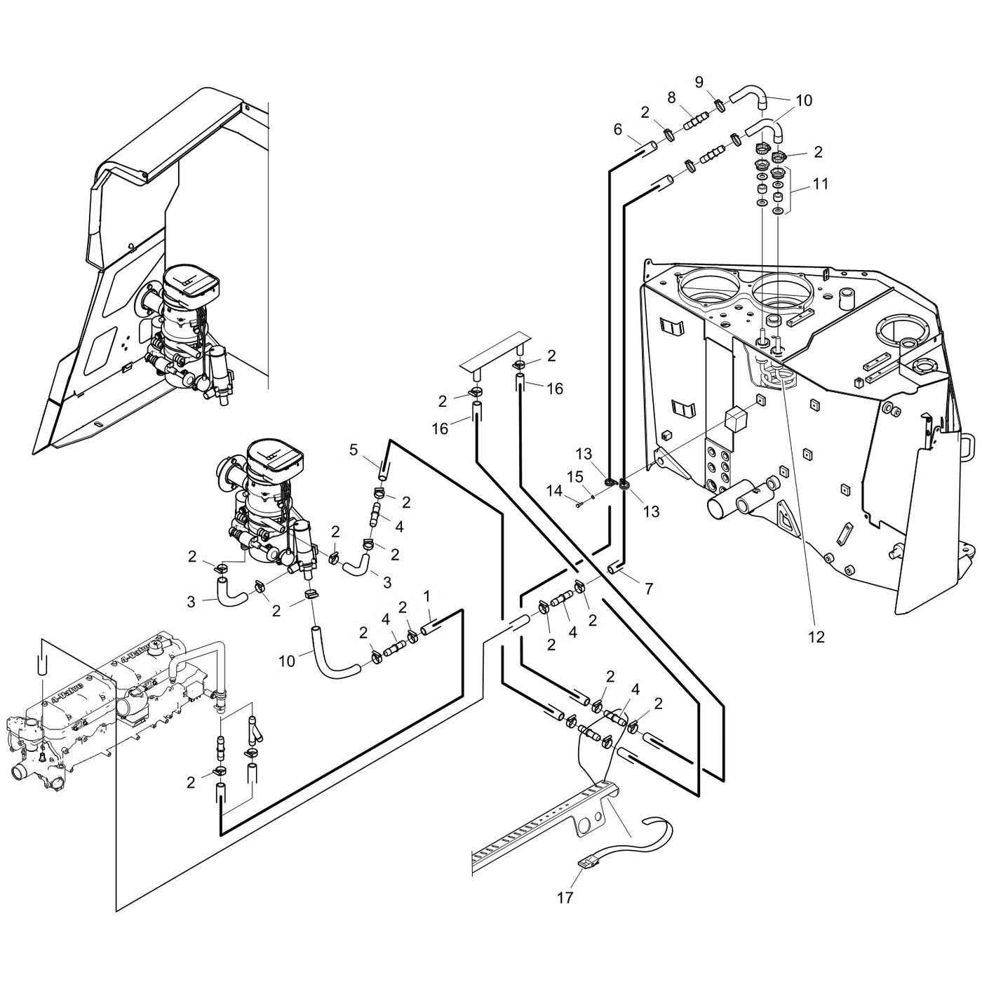 фотография Шланг 5253206 от интернет-магазина sp.parts