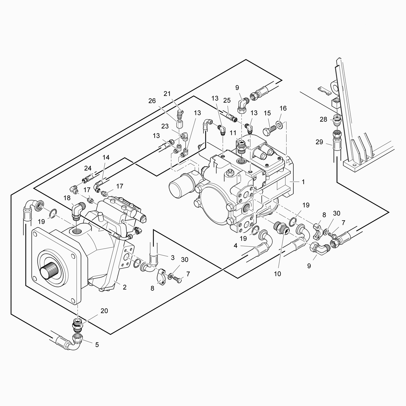 фотография Гидравлический насос 5050543 от интернет-магазина sp.parts