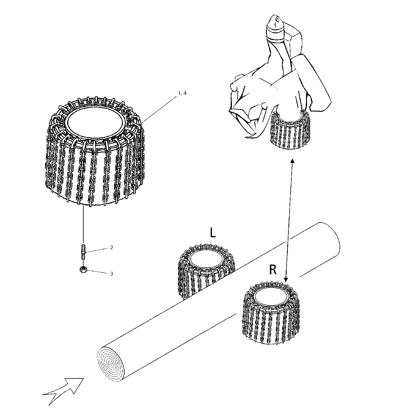 фотография Подающий ролик 5043741 от интернет-магазина sp.parts