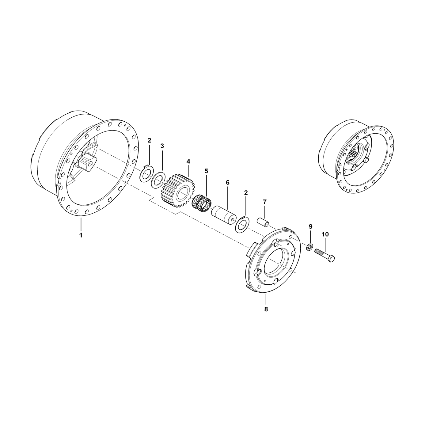 фотография Водило планетарной передачи 5247006 от интернет-магазина sp.parts