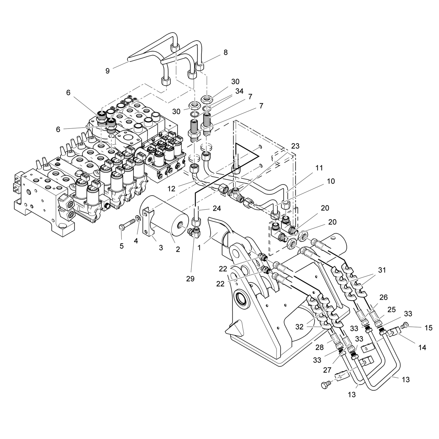 фотография Гидравлическая трубка 5196308 от интернет-магазина sp.parts