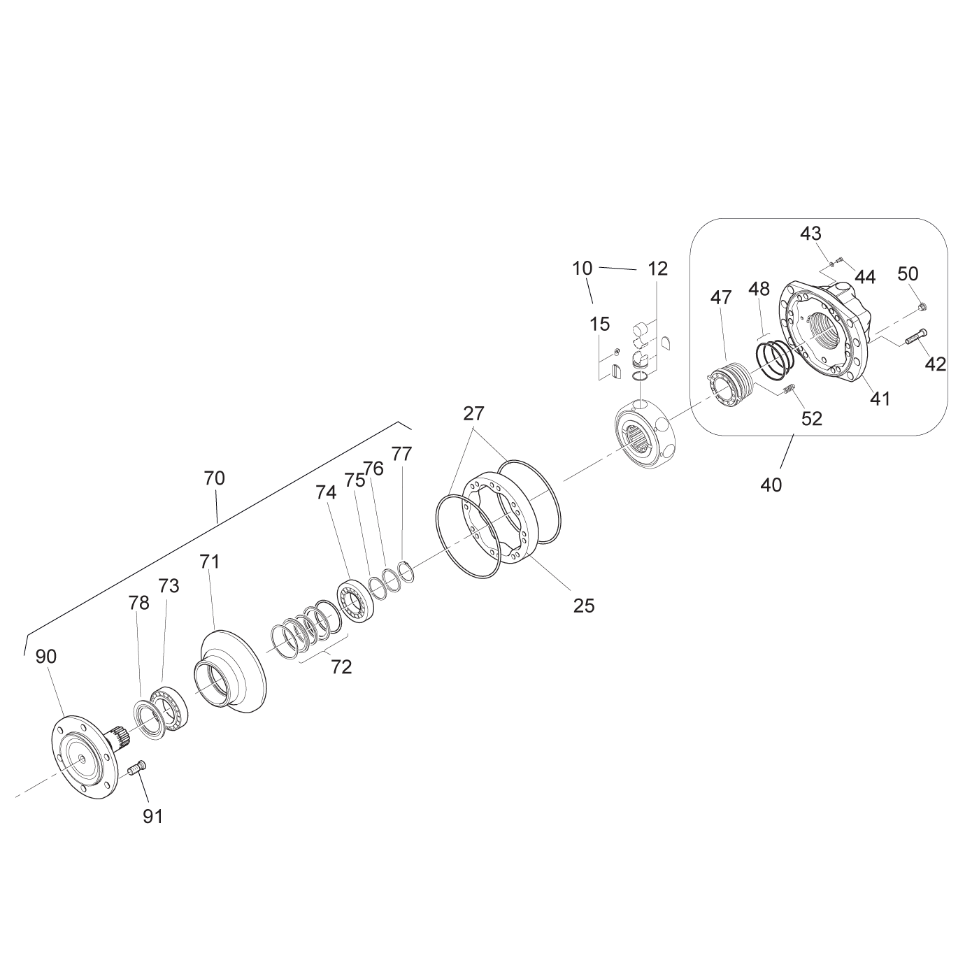 фотография Комплект уплотнений 5083254 от интернет-магазина sp.parts