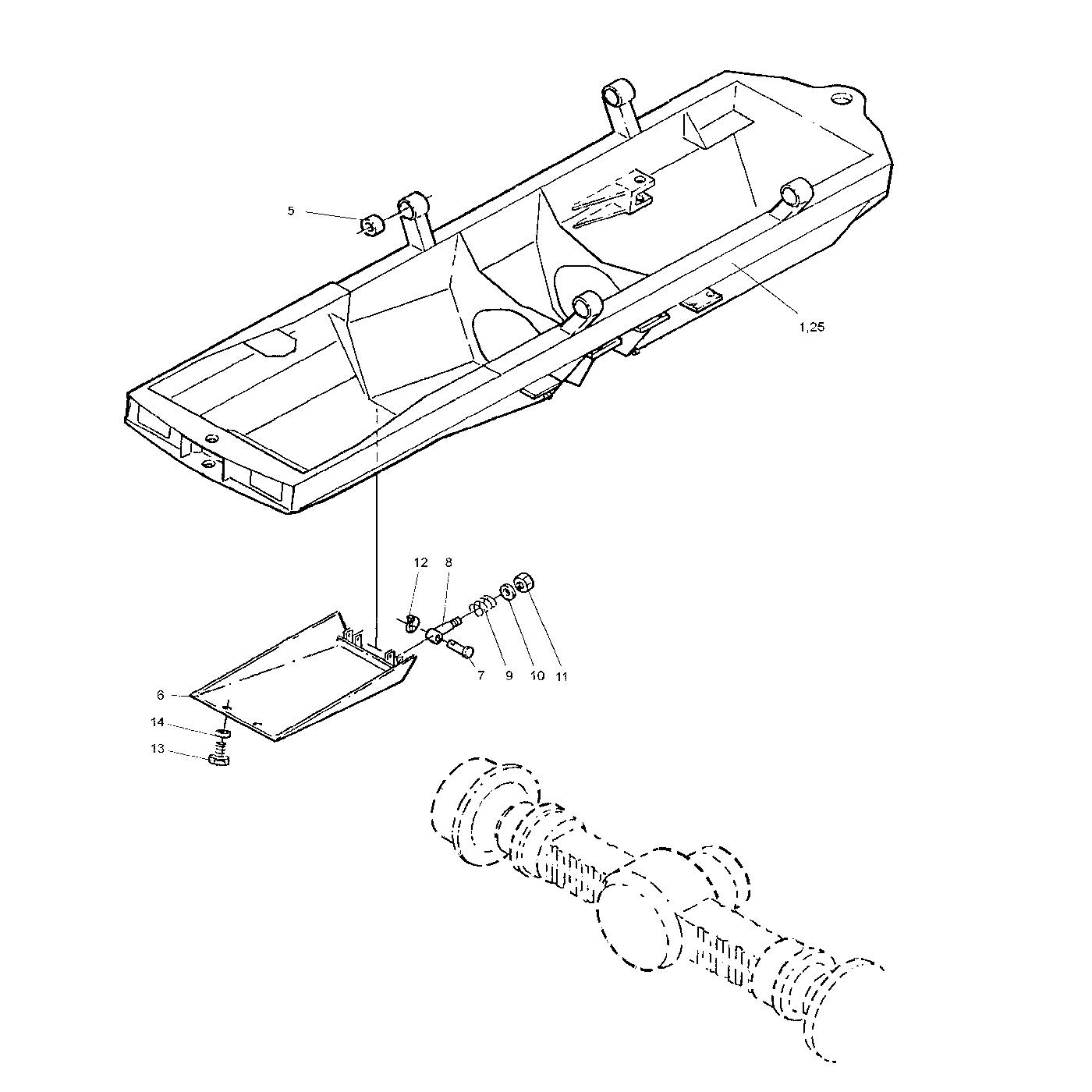 фотография Рама 5044982 от интернет-магазина sp.parts