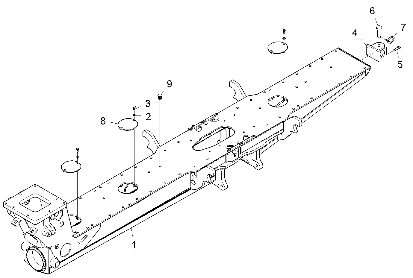 фотография Рама 5218259 от интернет-магазина sp.parts