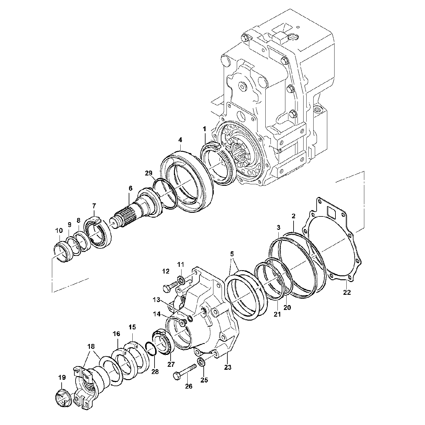 фотография Уплотняющее кольцо 5023621 от интернет-магазина sp.parts