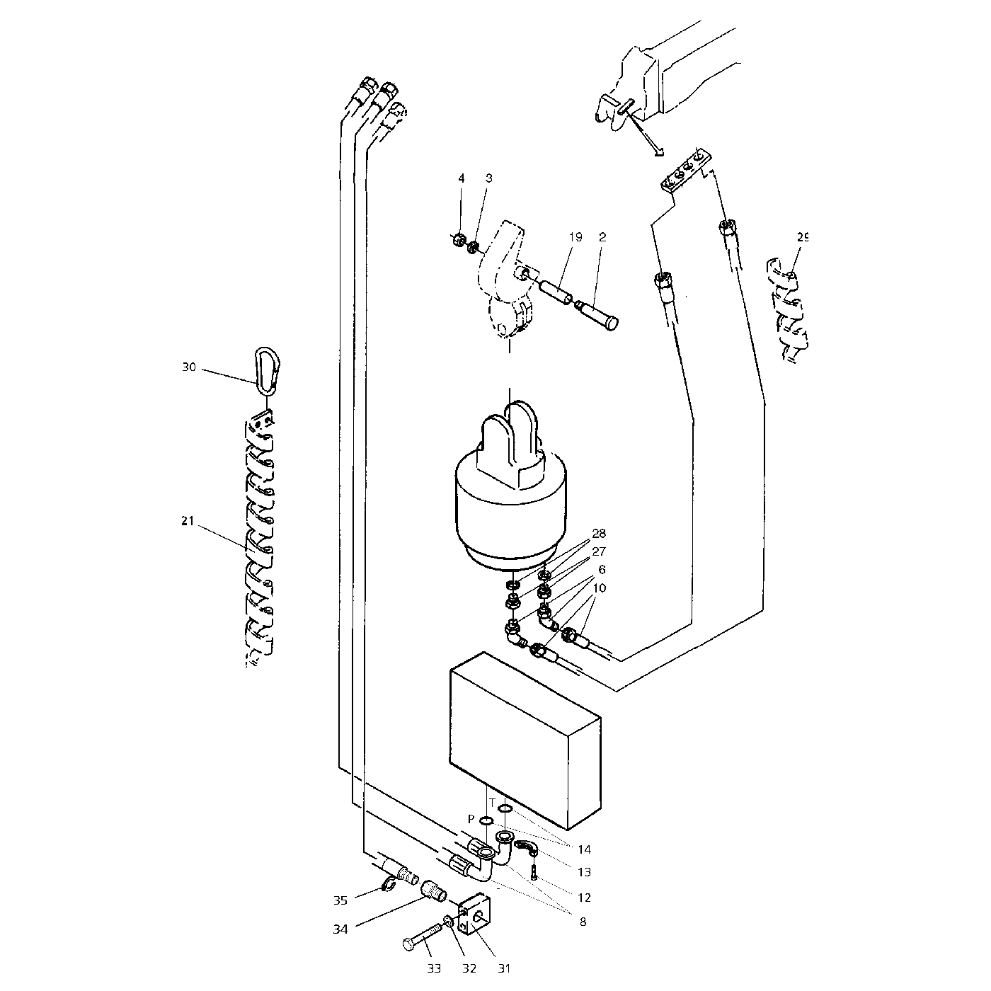 фотография Гидравлический шланг 5036011 от интернет-магазина sp.parts