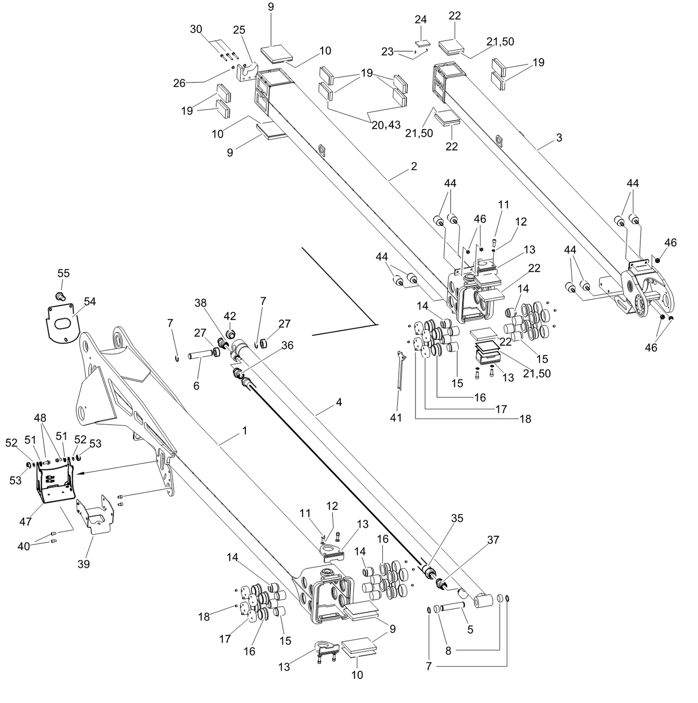 фотография Гидравлический цилиндр 5278183 от интернет-магазина sp.parts