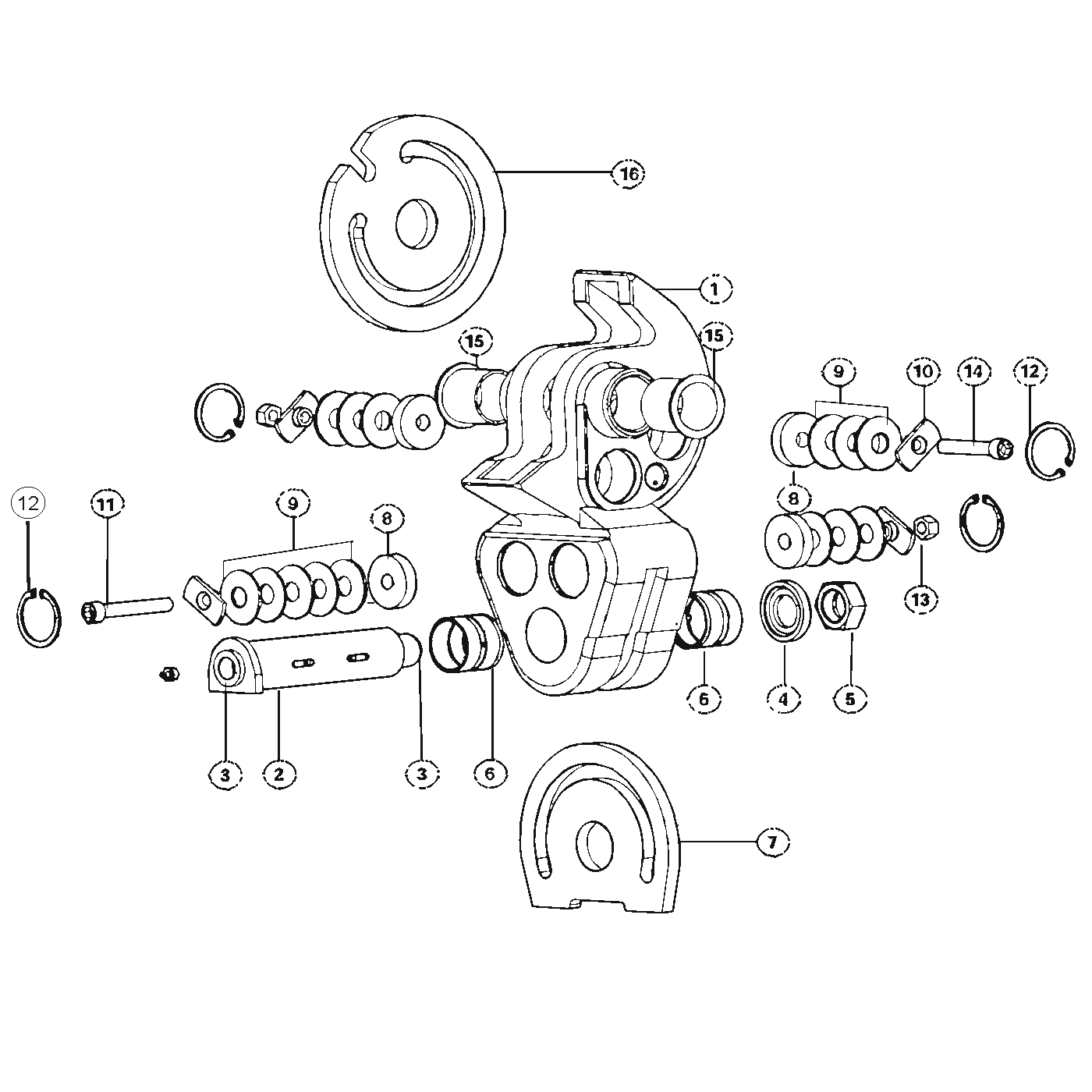 фотография Демпфер поворота 5044260 от интернет-магазина sp.parts