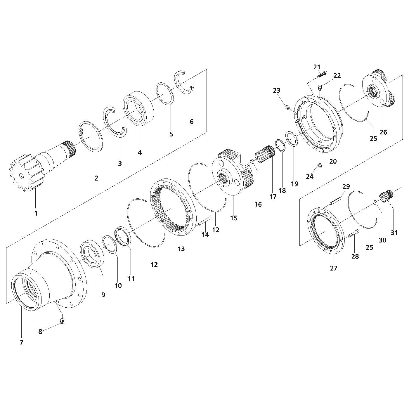 фотография Ведущая шестерня 5066748 от интернет-магазина sp.parts