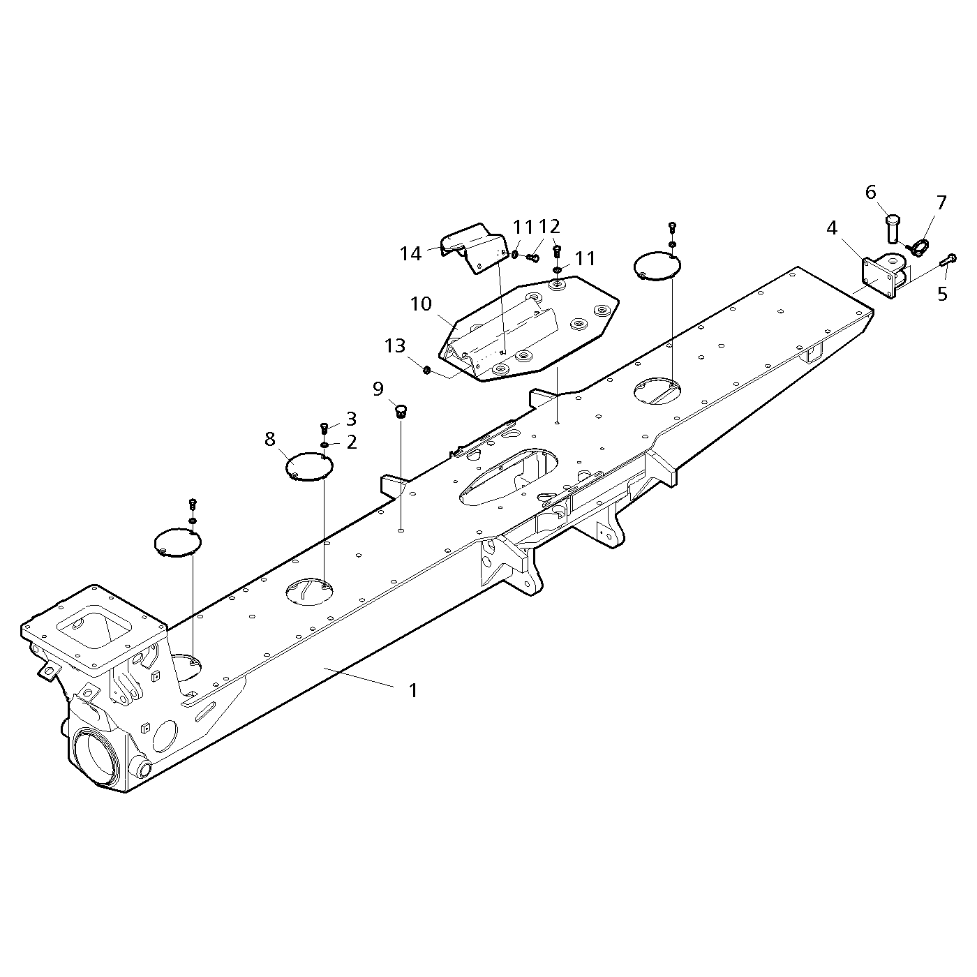 фотография Рама 5067824 от интернет-магазина sp.parts