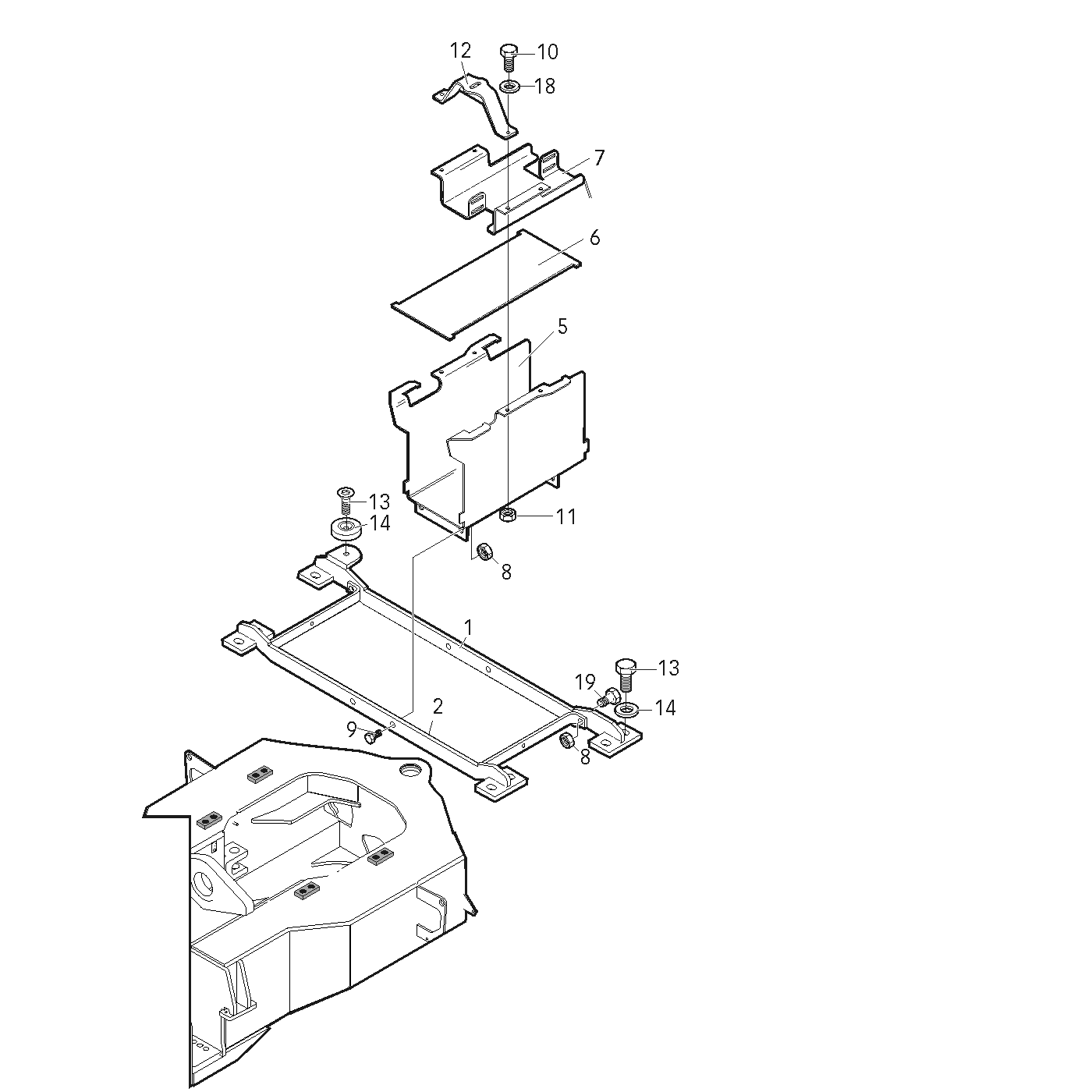 фотография Держатель 5054494 от интернет-магазина sp.parts