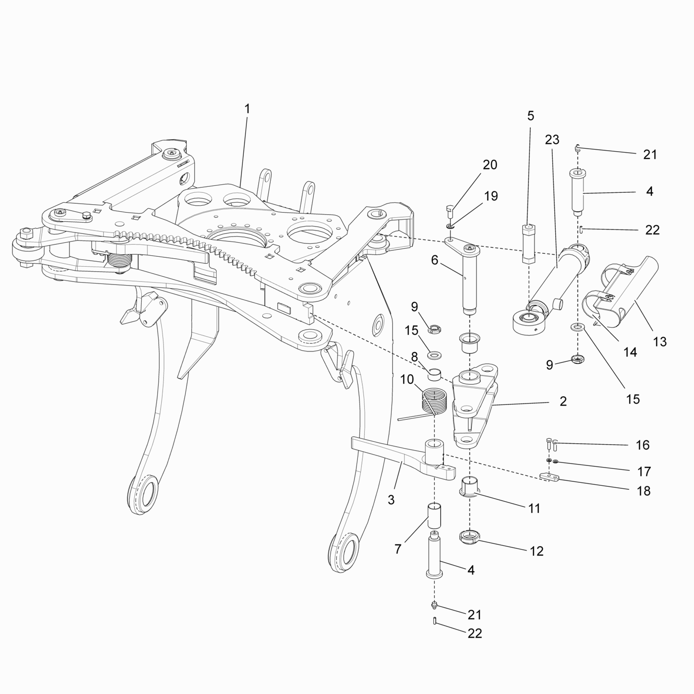 фотография Рычаг 5093471 от интернет-магазина sp.parts