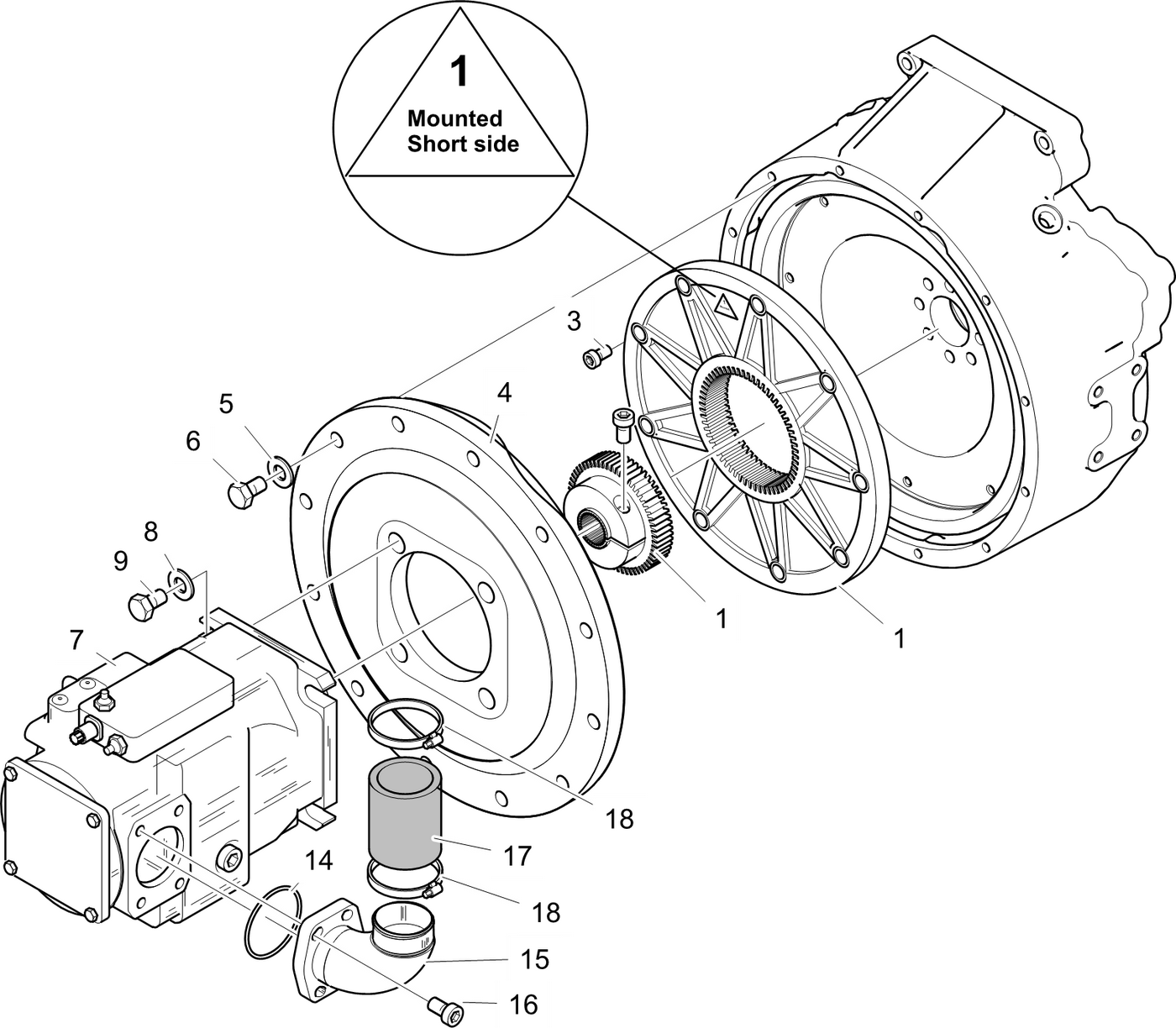 фотография Гидравлический насос 5238023 от интернет-магазина sp.parts