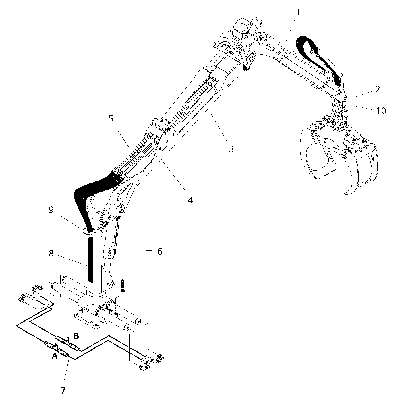 фотография Рычаг 5082513 от интернет-магазина sp.parts