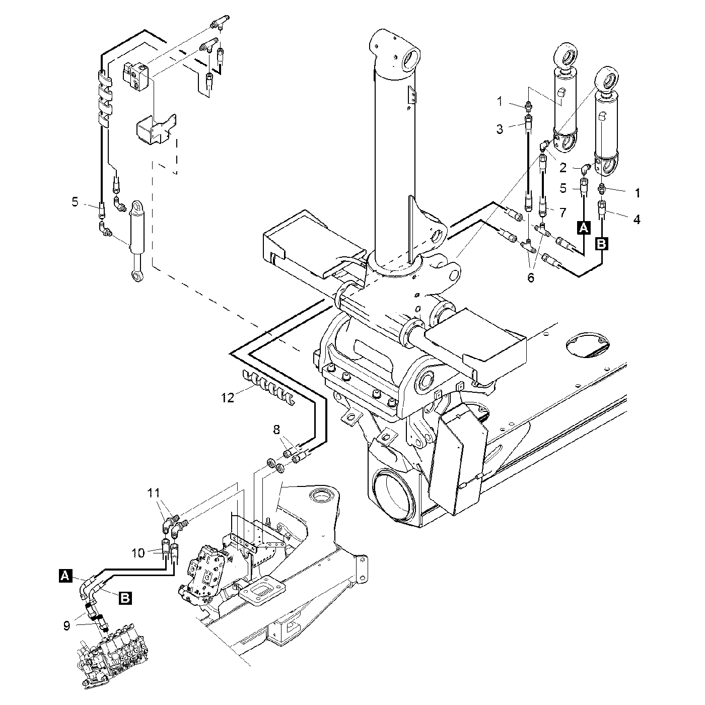 фотография Гидравлический шланг 5210289 от интернет-магазина sp.parts