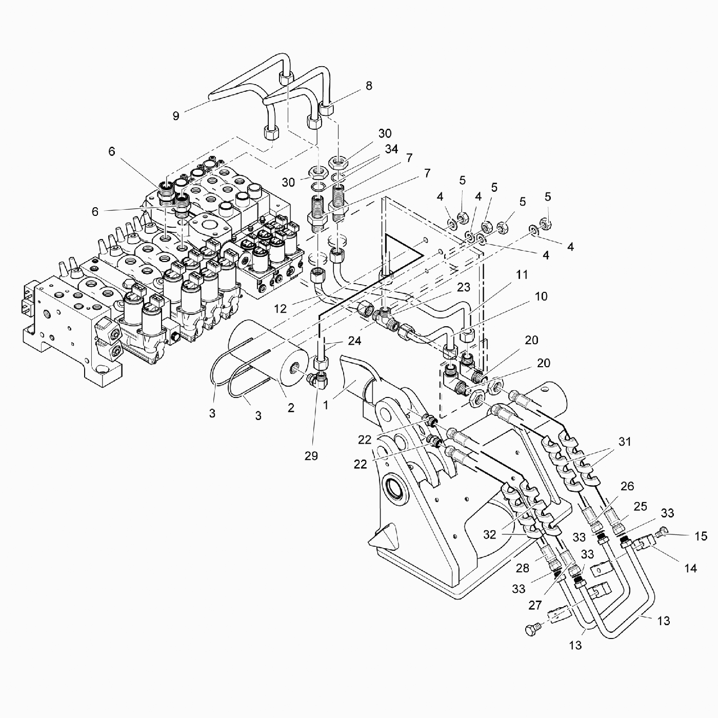 фотография Гидравлическая трубка 5084162 от интернет-магазина sp.parts