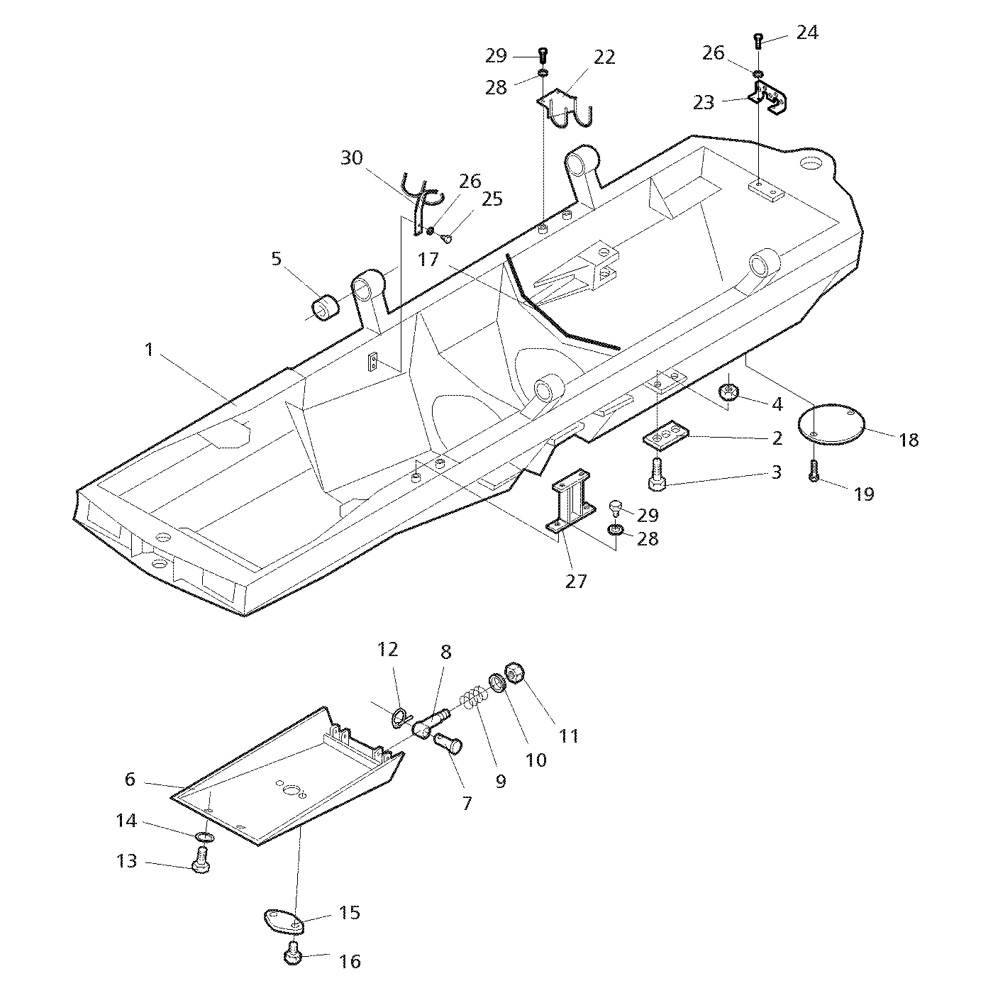 фотография Нижний картер 5038301 от интернет-магазина sp.parts