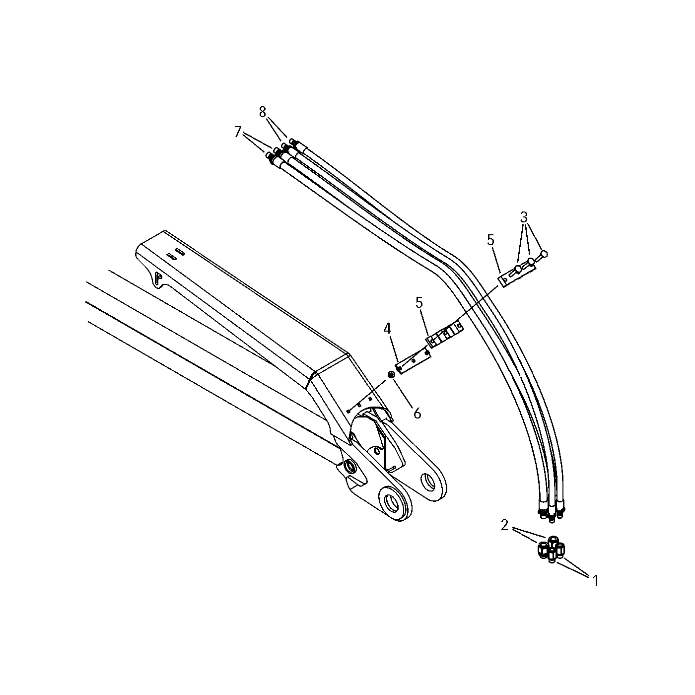 фотография Гидравлический шланг 4674014 от интернет-магазина sp.parts