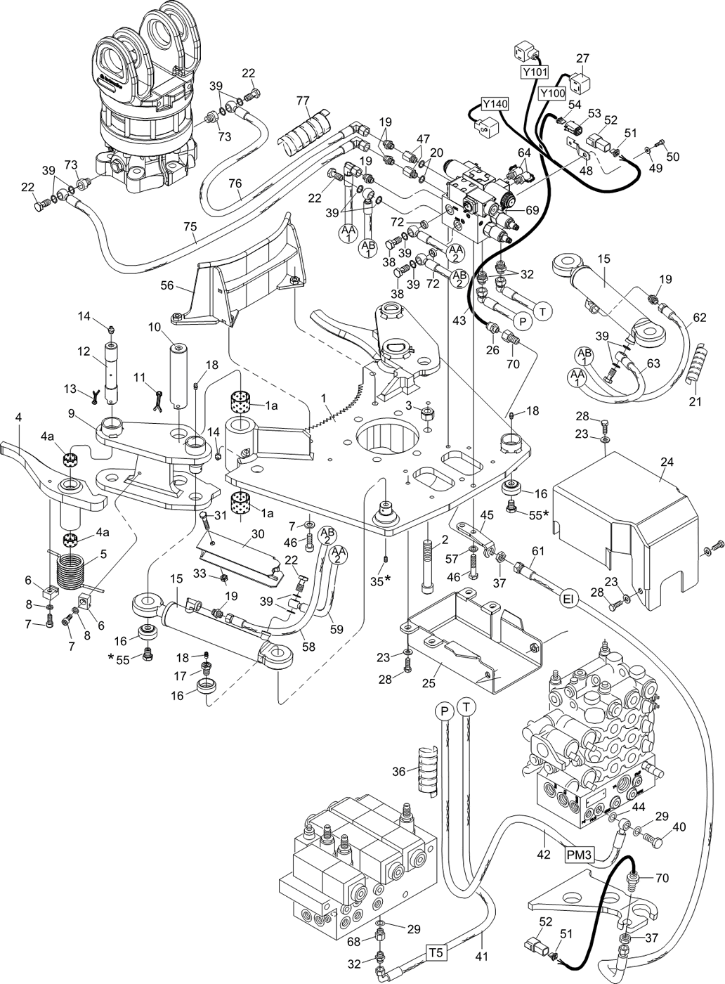 фотография Гидравлический шланг 5268274 от интернет-магазина sp.parts