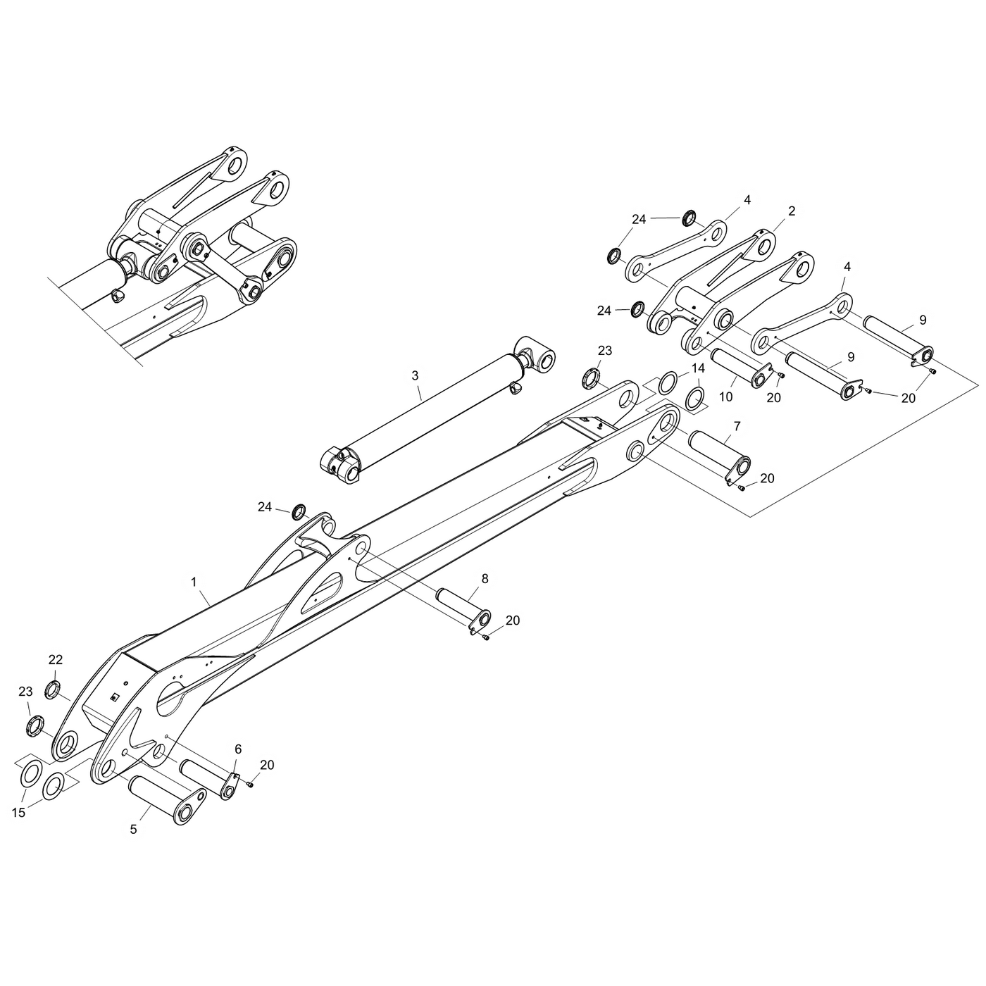 фотография Рычаг 5275593 от интернет-магазина sp.parts