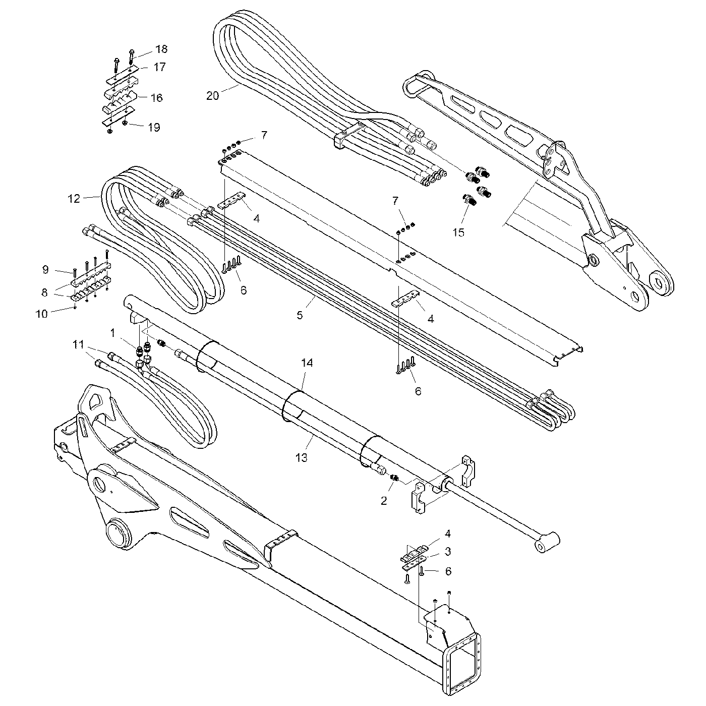 фотография Гидравлическая трубка 5208836 от интернет-магазина sp.parts