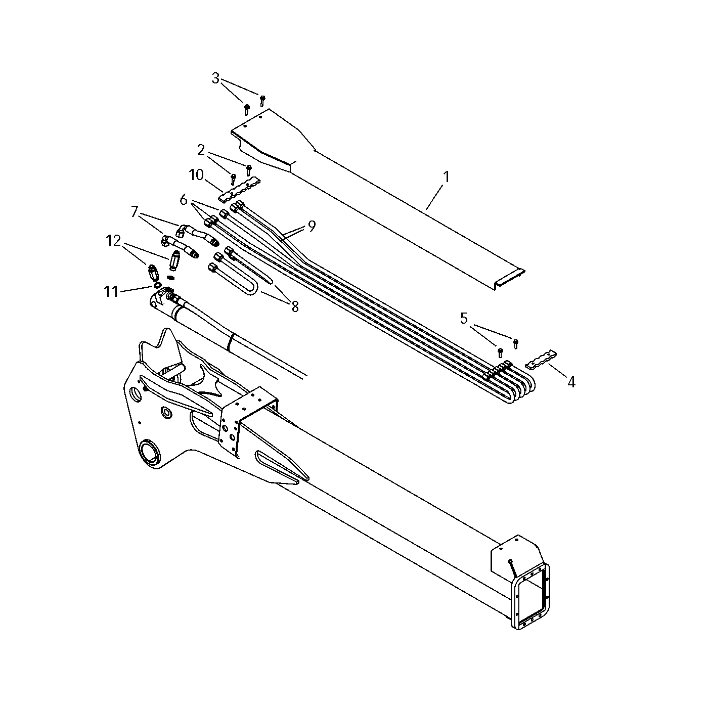 фотография Стойка сиденья 5078241 от интернет-магазина sp.parts