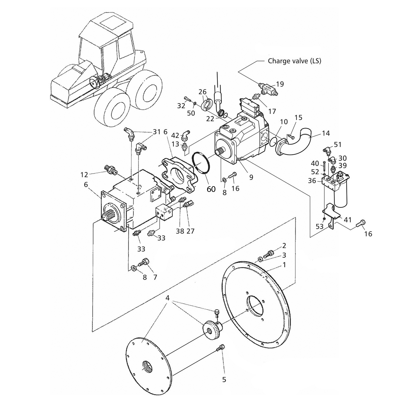 фотография Гидравлический насос 5055814 от интернет-магазина sp.parts