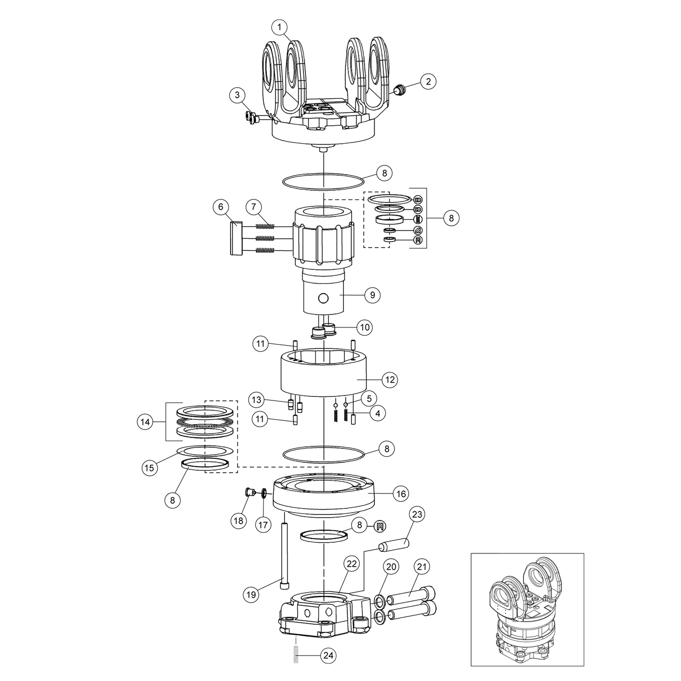 фотография Ось 5236405 от интернет-магазина sp.parts