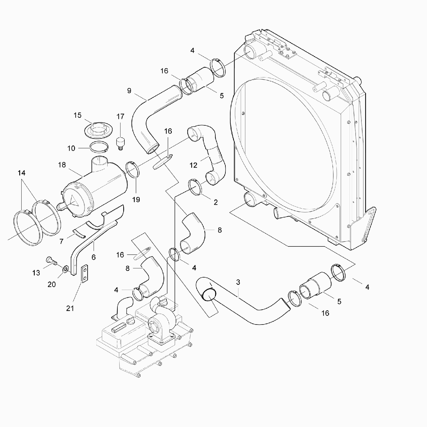 фотография Шланг 5080804 от интернет-магазина sp.parts