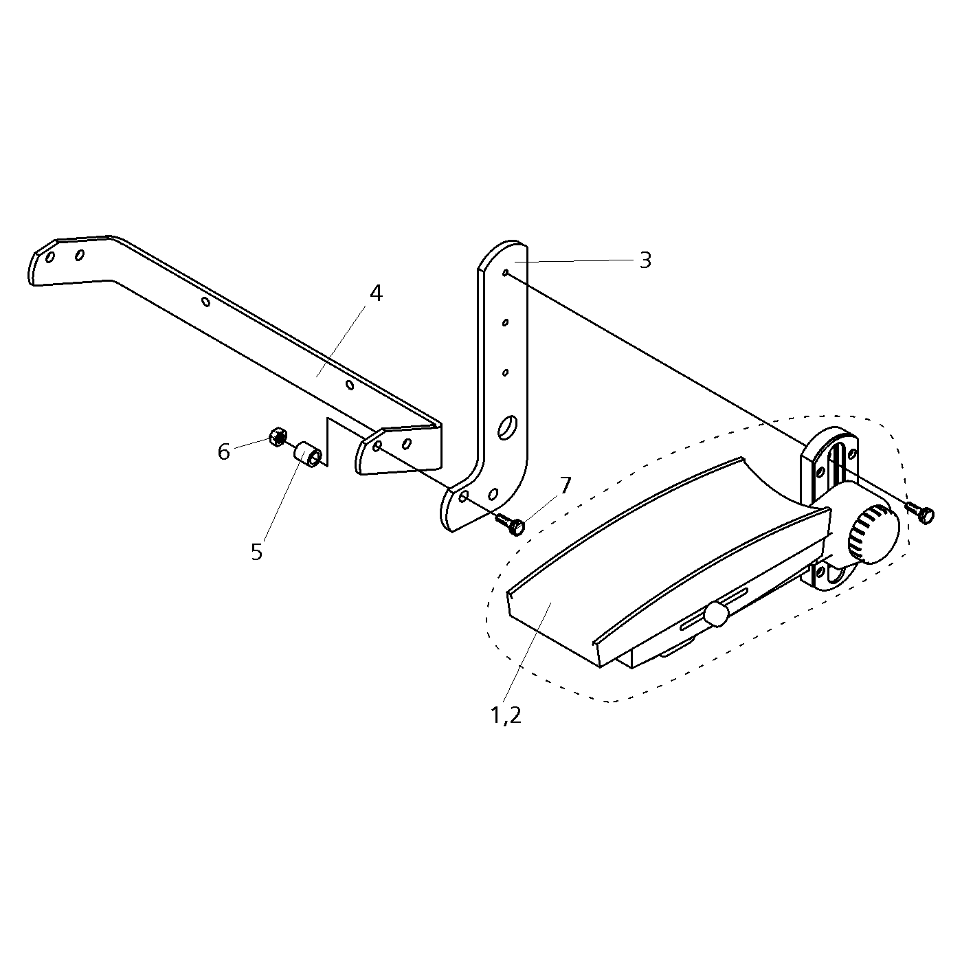 фотография Подлокотник 5054985 от интернет-магазина sp.parts