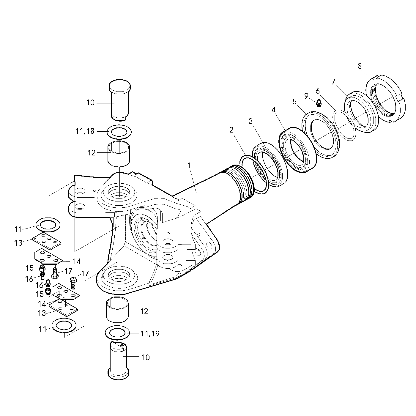 фотография Подшипник 5007506 от интернет-магазина sp.parts