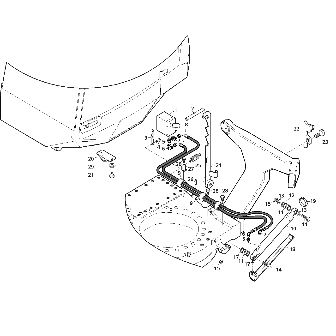 фотография Фиксатор 5044231 от интернет-магазина sp.parts