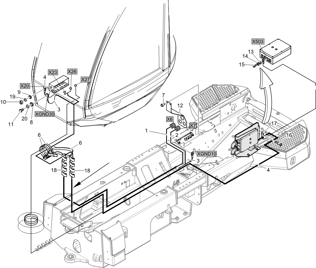 фотография Проводка 5273436 от интернет-магазина sp.parts