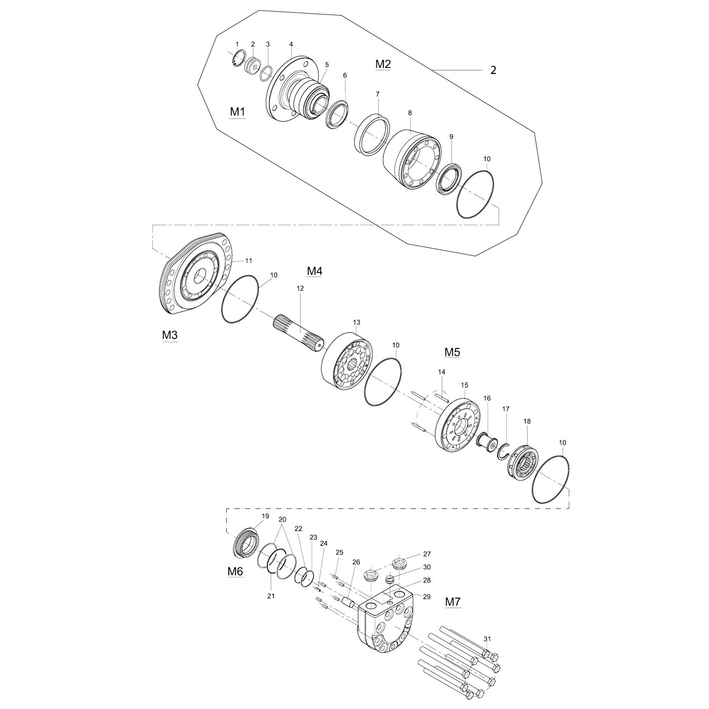 фотография Комплект запасных частей 5252953 от интернет-магазина sp.parts