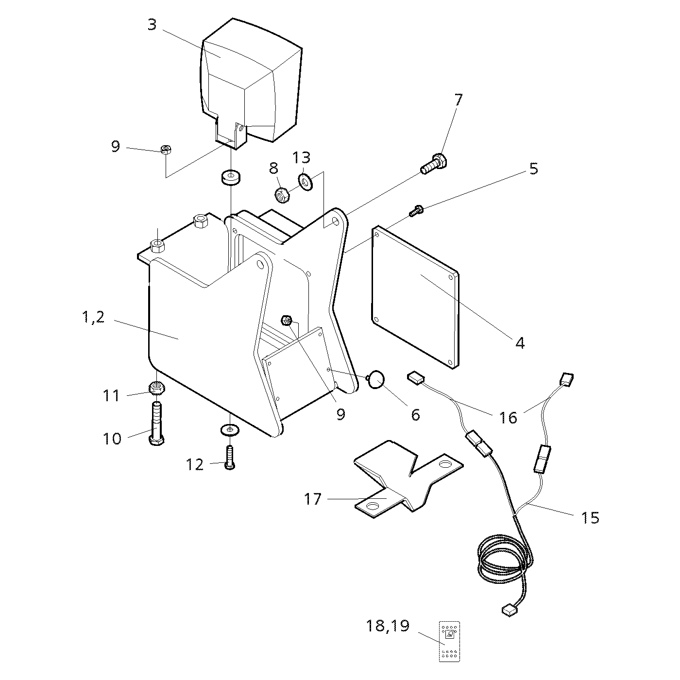 фотография Болт 955294 от интернет-магазина sp.parts