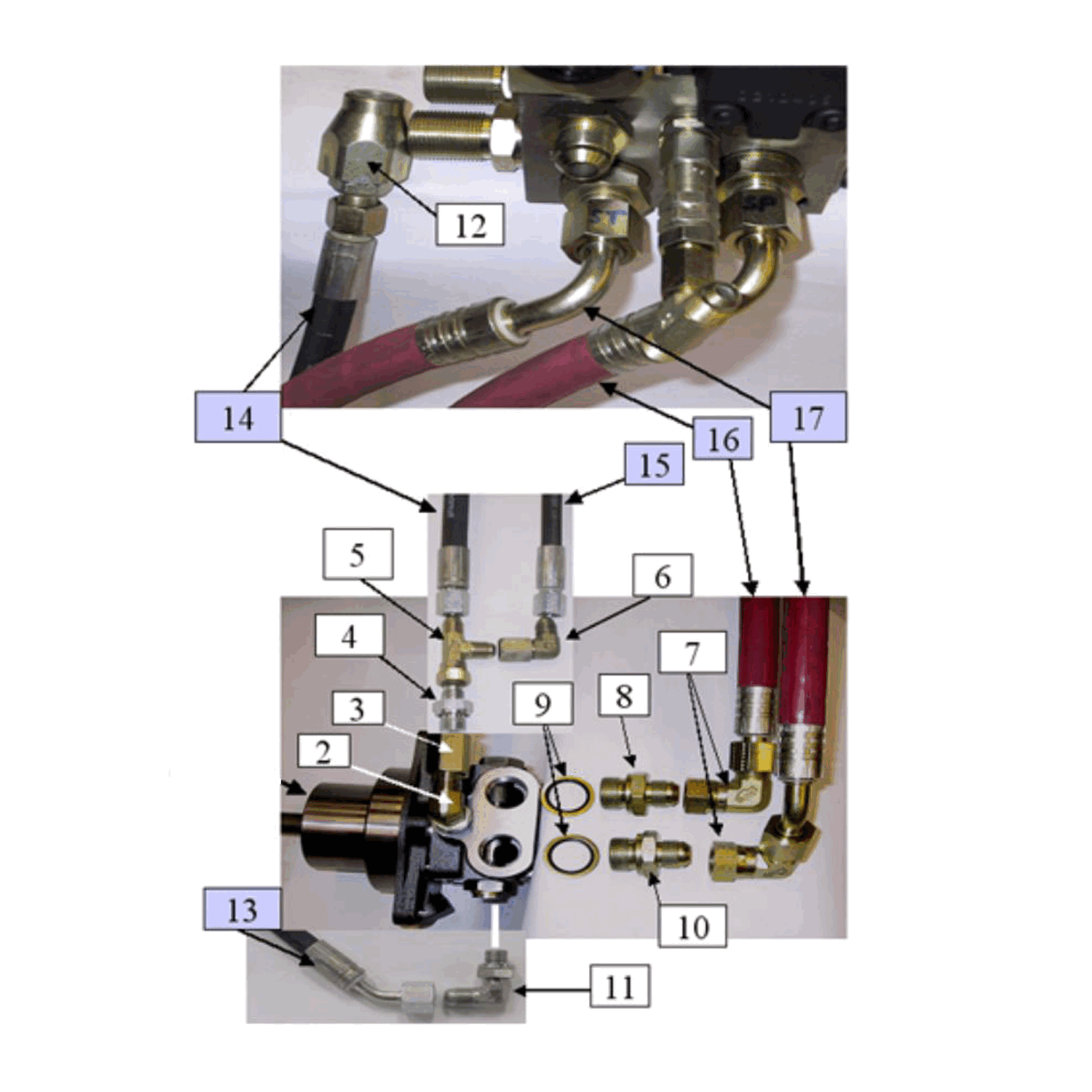 фотография Гидравлический шланг 5072525 от интернет-магазина sp.parts