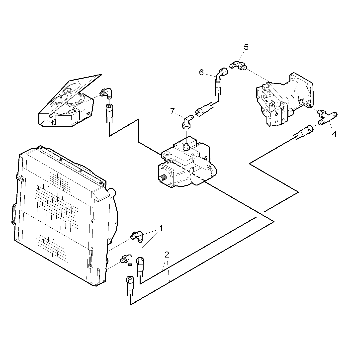 фотография Гидравлический шланг 5030756 от интернет-магазина sp.parts