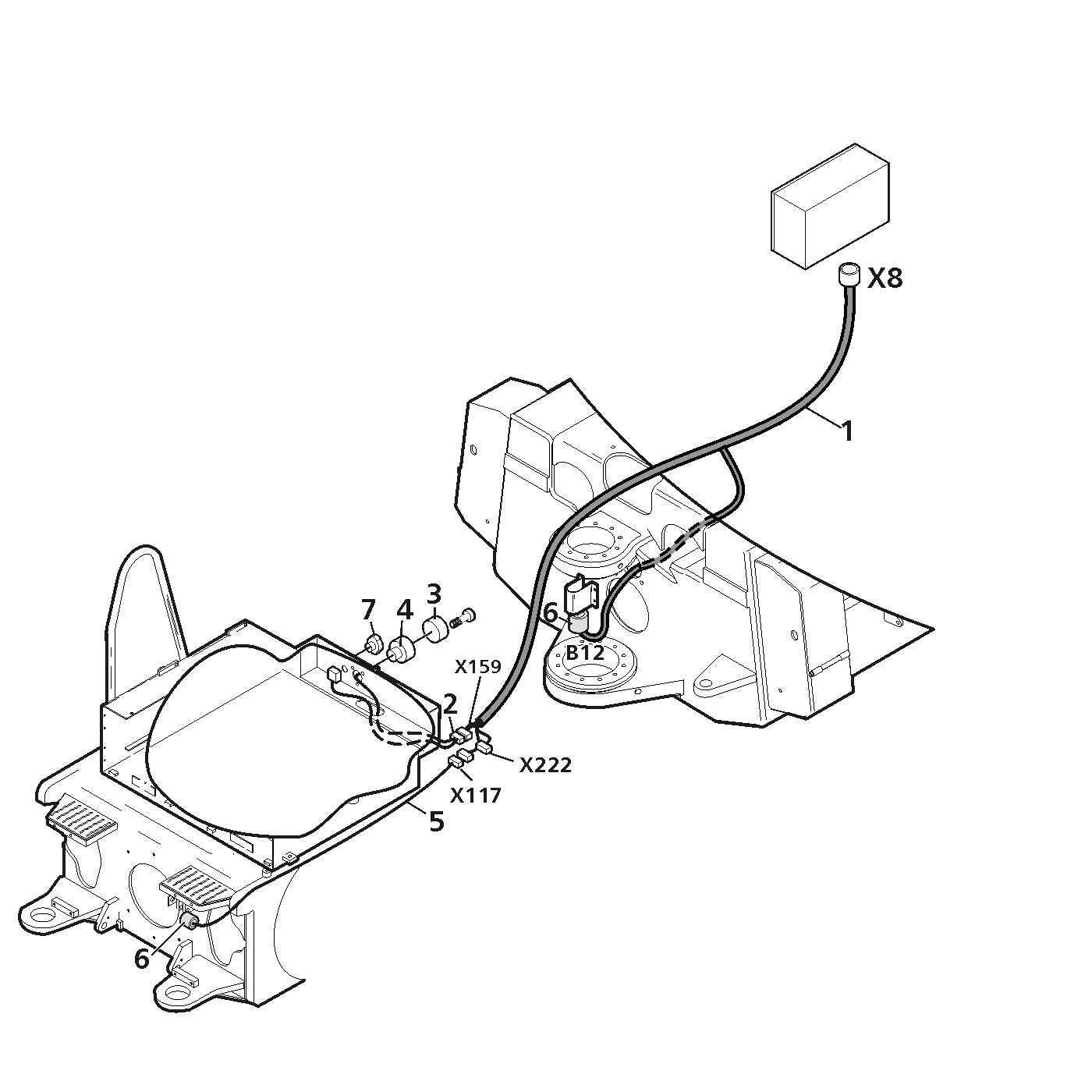 фотография Проводка 5060993 от интернет-магазина sp.parts