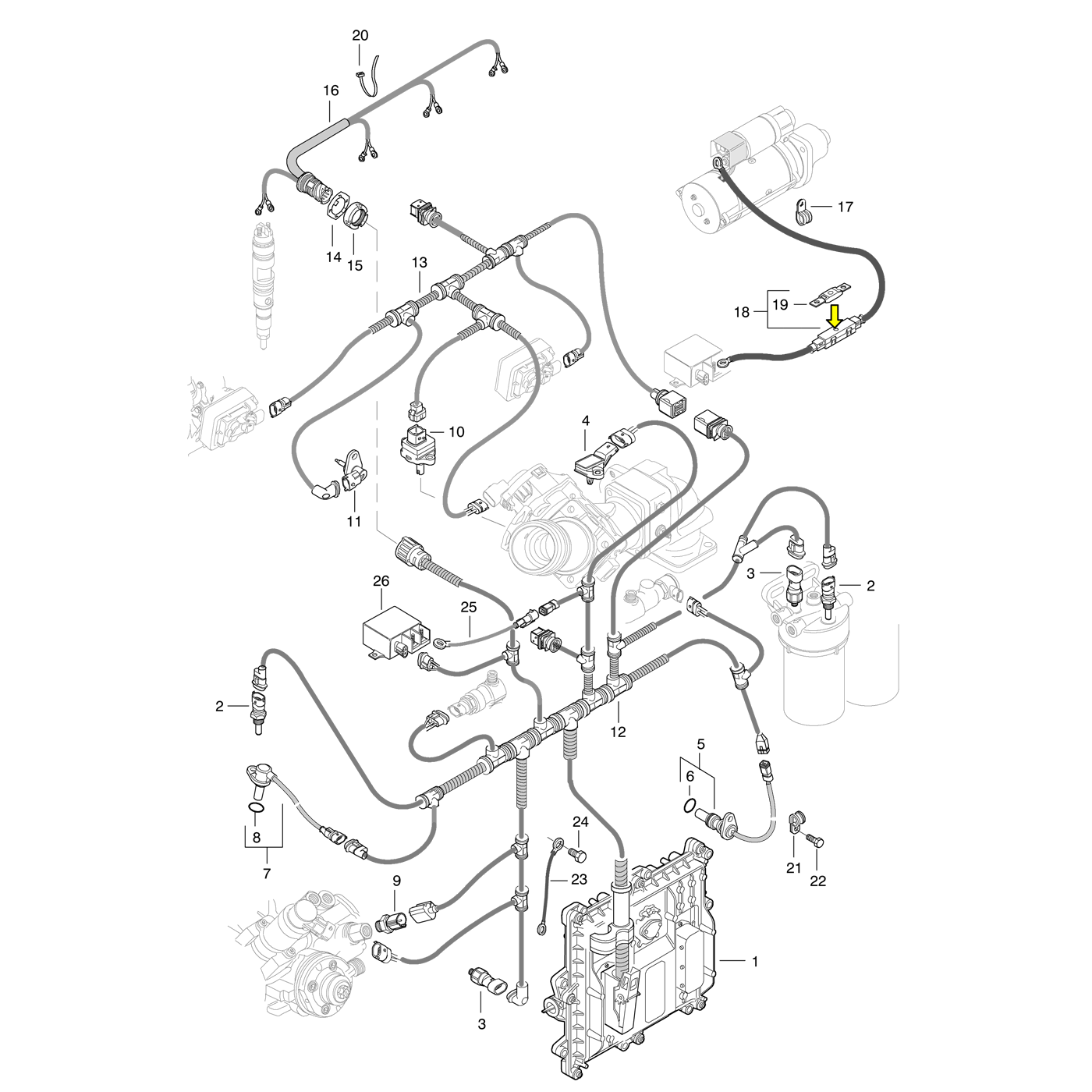 фотография Плавкий предохранитель 5255374 от интернет-магазина sp.parts